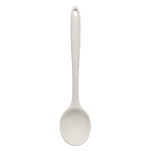 키친팩토리 파스텔 플래티넘 실리콘 이유식 멀티스푼, 아이보리, 1개