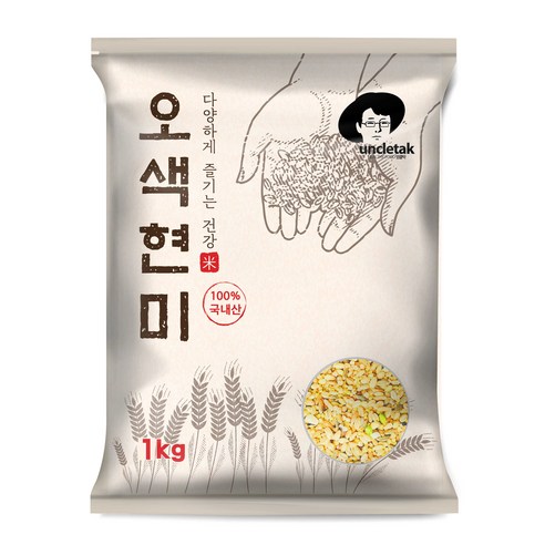 엉클탁 오색현미, 4kg, 1개