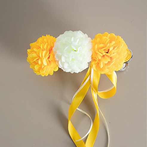 뉴알륨 커튼집게 17cm, 옐로우, 1개