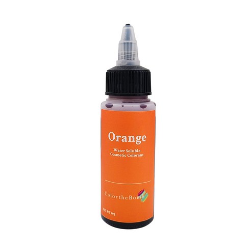 컬러더밤 입욕제 색소 60g, 오렌지, 1개