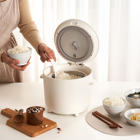 작지만 강하다! 건강과 편리함을 담은 단미 세라믹 미니 저당 밥솥