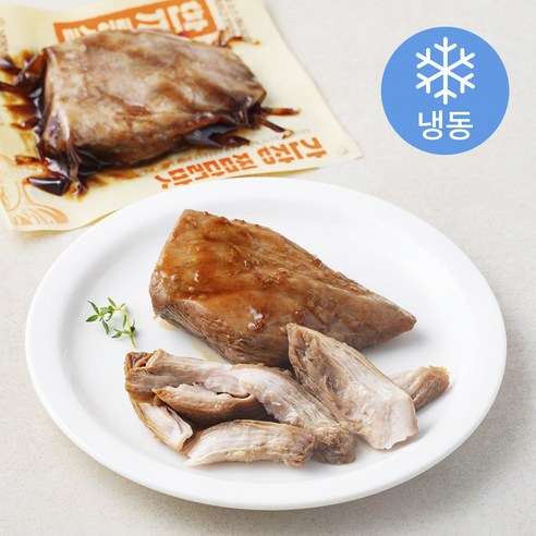 한끼통살 통살 소스 닭가슴살 간장찜닭맛 (냉동), 100g, 1개입, 5개