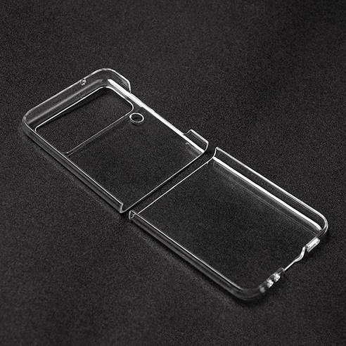 갤럭시 Z 플립3를 안전하고 세련되게 보호하는 퀵핀 슬림 하드 휴대폰 케이스