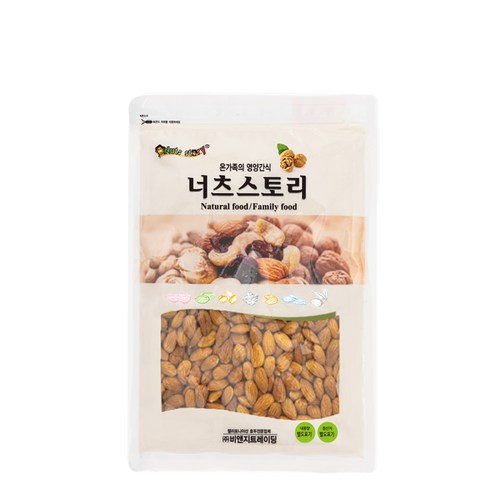 너츠스토리 통 아몬드, 1개, 500g