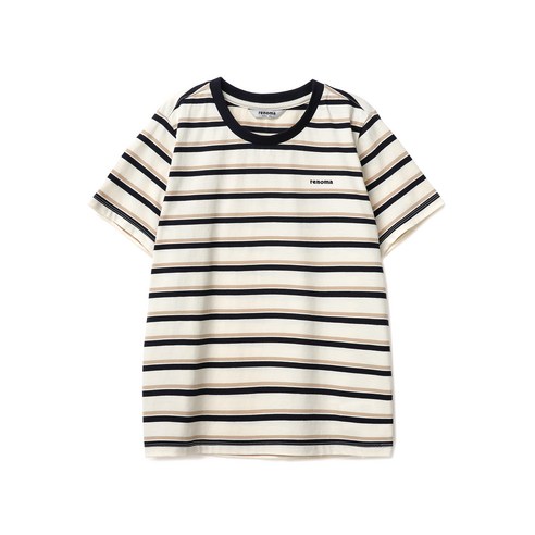레노마키즈 남아용 싱글 스트라이프 티셔츠 R2322T116