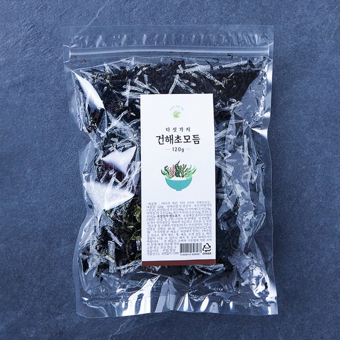 바다가 차린 식탁 5가지 건해초 모듬, 120g, 1개