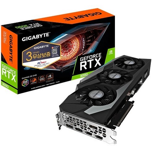 기가바이트지포스 RTX 3090 Gaming OC D6X 24GB 그래픽카드 피씨디렉트