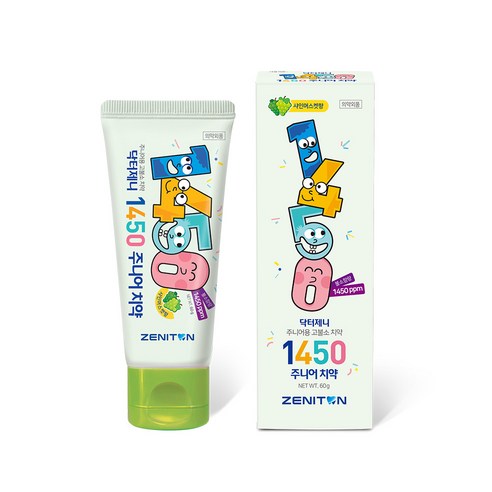 달콤한 샤인머스켓 향으로 아이의 양치 시간을 즐겁게!