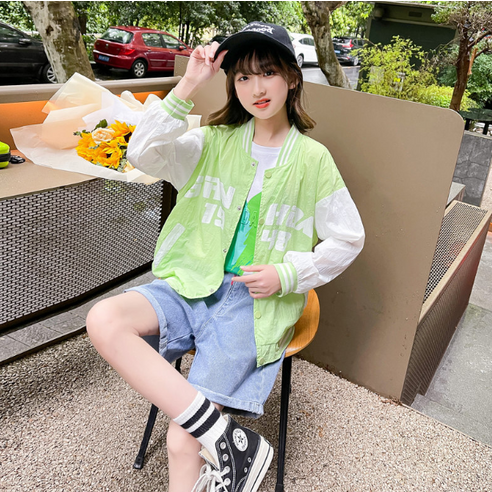 오렌지다몸 아동용 1948 야구점퍼