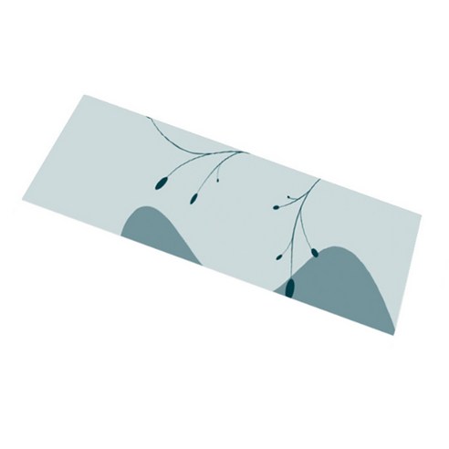소니오 코지 패턴 소프트 스포츠 타월 30 x 100 cm, 19 마운틴, 1개