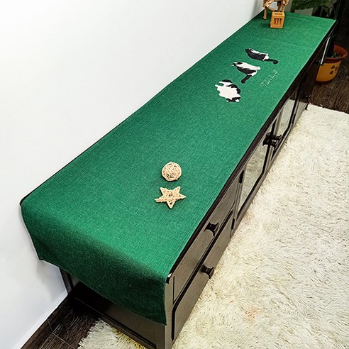 PDS홈 미니멀 라이프 현대적인 테이블 러너, 05, 35 x 240 cm