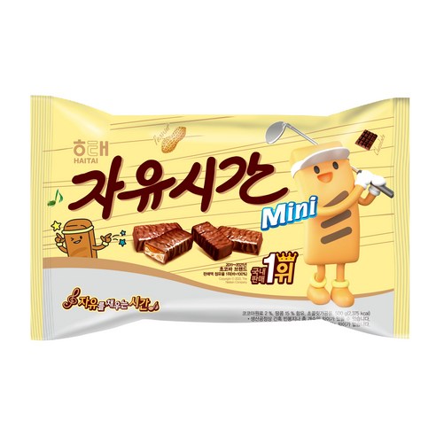 자유시간 미니 초콜릿, 1개, 500g