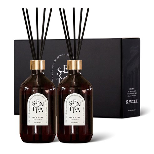 센티카 프리미엄 대용량 디퓨저 500ml x 2p, 05 북스토어