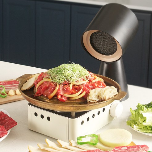 휴대성과 스타일을 겸비한 강력한 공기청정, 감성전자 휴대용 공기청정 후드