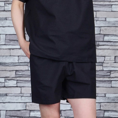 타운클로 남성용 베스트린넨 밴딩 반바지