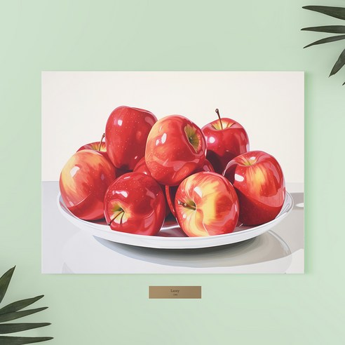 위아트 레이니 사과그림 비바라비다 03 노프레임 캔버스아트, 2.비바라비다_03(20호), 캔버스아트(노프레임)
