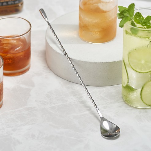 까사베니 골드링 지거와 바스푼으로 완성하는 나만의 홈텐딩 칵테일