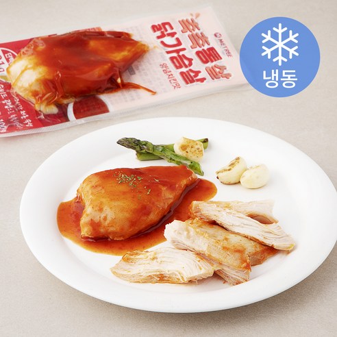 미트리 촉촉통살 닭가슴살 양념치킨맛 (냉동), 100g, 1팩