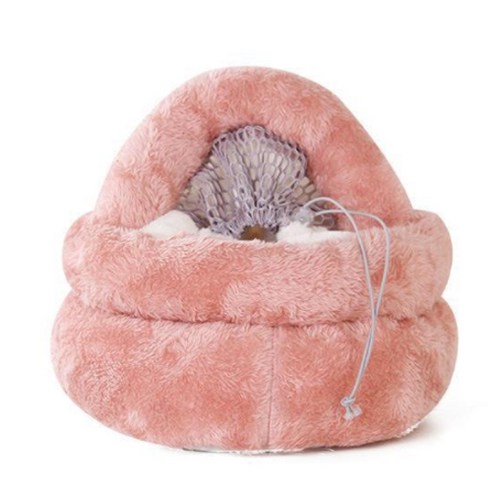 펫트롱 고양이 미니 쿠션 집, 핑크