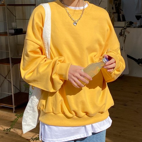 아모르데이 여성용 스카이 맨투맨