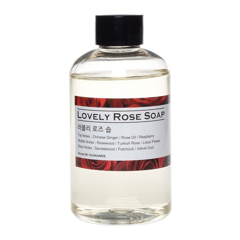 뒤나미스 디퓨저 리필, 6 러블리 로즈솝, 200ml