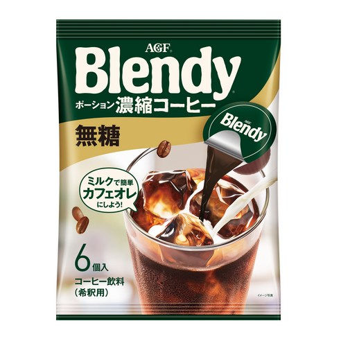 에이지에프 Blendy 포션커피 블랙, 18g, 6개입, 1개