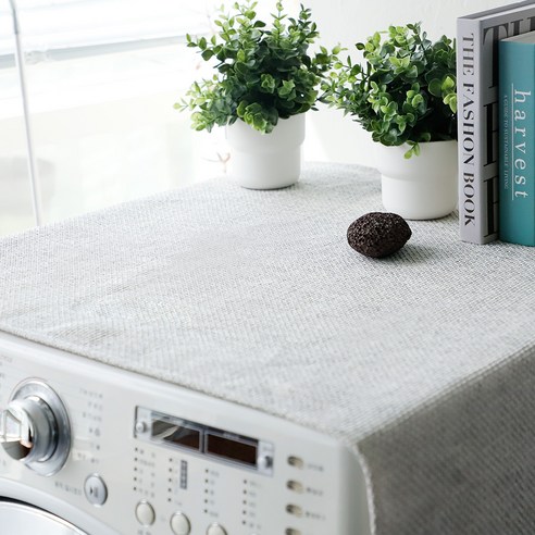 공간을 아끼고 스타일을 더하는 마법, 까사베르데 토미 미끄럼방지 세탁기 다용도 커버