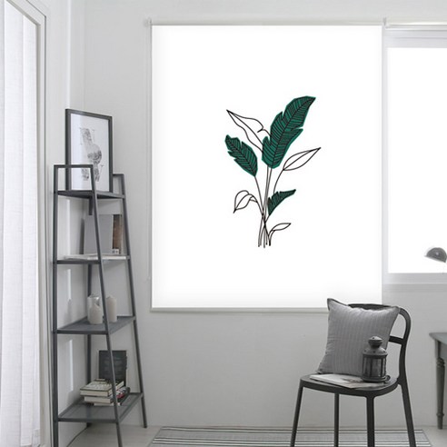 끌래망스 실사롤스크린 암막, 라인그린