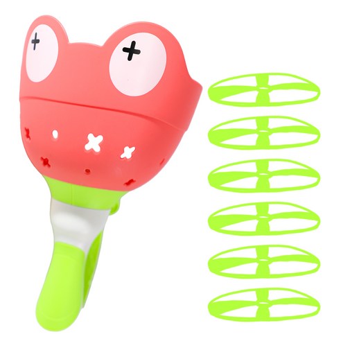 비에이비오 KC인증 플라잉 프로펠러 던지기 게임 장난감, 핑크, 1개