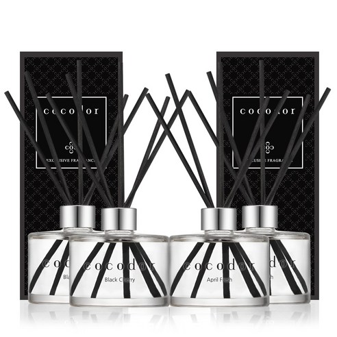 코코도르 디퓨저 200ml x 4p, 블랙체리, 에이프릴프레쉬