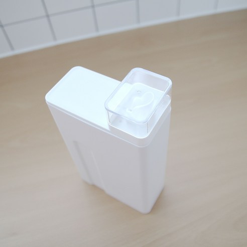 주앤지 세제 리필 소분 용기 1L, 화이트, 2개
