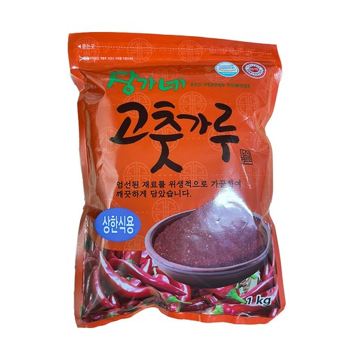 장가네 한식용 고춧가루, 1kg, 1개