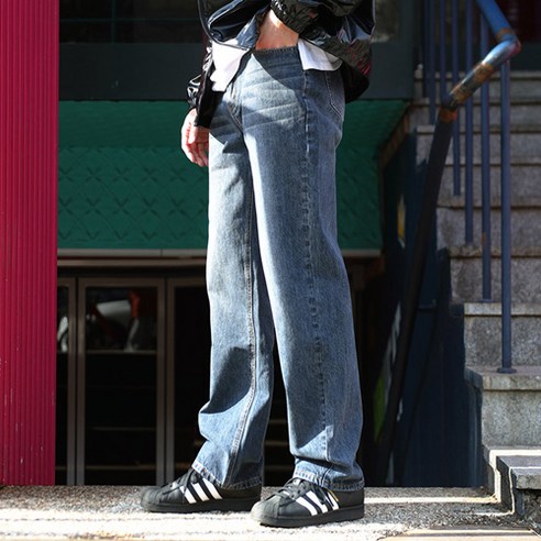 男裝時尚大碼衣服下裝牛仔褲長褲成年男士成年男士青年男裝男裝大碼大碼big size denim denim 4季