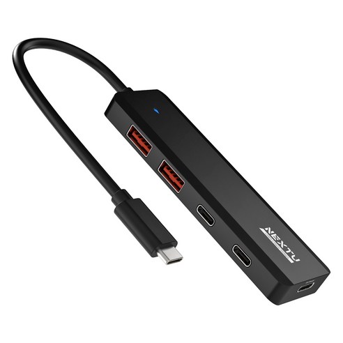 NEXTU 4포트 C타입 Gen2 USB 허브 3522U3-10G, 1개