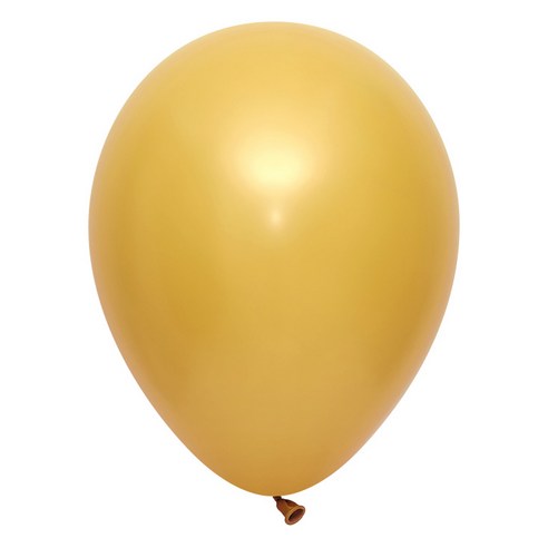 셈퍼텍스 풍선 13cm 100p, 머스타드, 2개