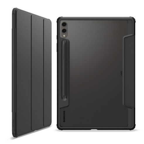 당신의 갤럭시 탭 S9+를 위한 최고의 선택, 슈피겐 울트라하이브리드 프로 케이스 블랙