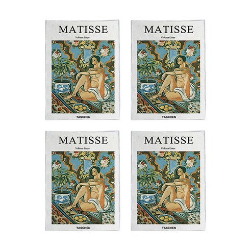 블럭마트 Henry Matisse 패브릭 포스터 4p, TYPE 7