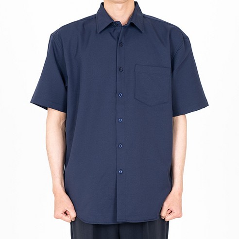 로우댓 남성용 데일리 오버핏 반팔 셔츠