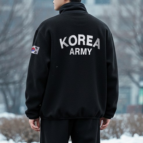 엠씨티 남성용 오버핏 로카 후리스 자켓
