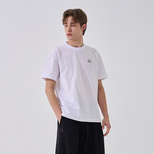 카파 로고 그래픽 반팔 티셔츠