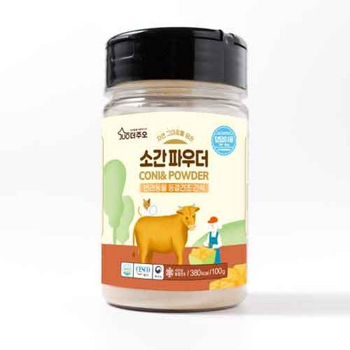 주오 반려동물 파우더 동결건조간식, 소간, 100g, 1개