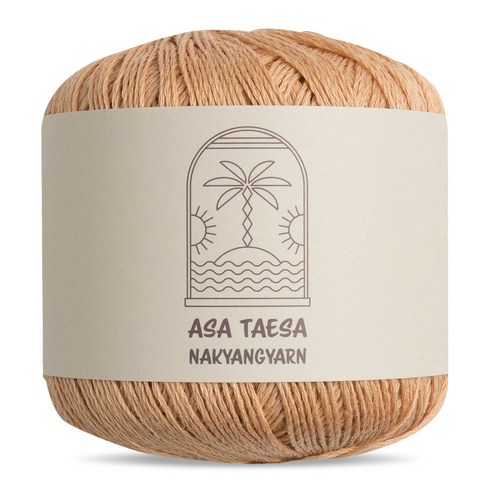 니뜨 아사태사 실 70g, 550(애프리콧), 1개