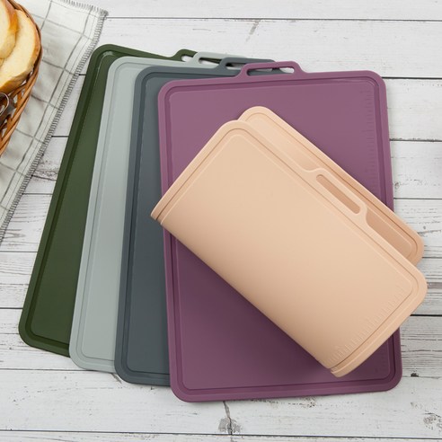 내구성 있고 편리하며 저렴한 플래티넘 실리콘 양면 도마