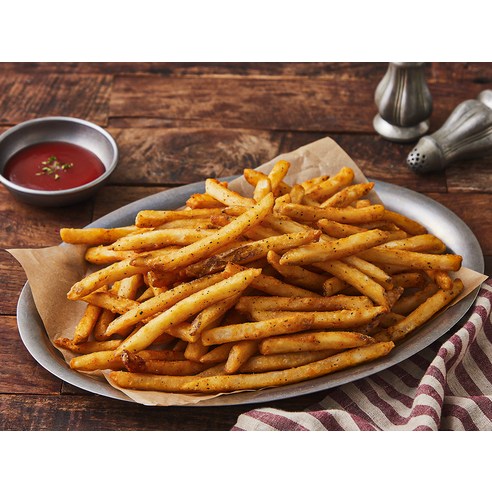 추억을 자극하는 겉바속촉 케이준 양념감자