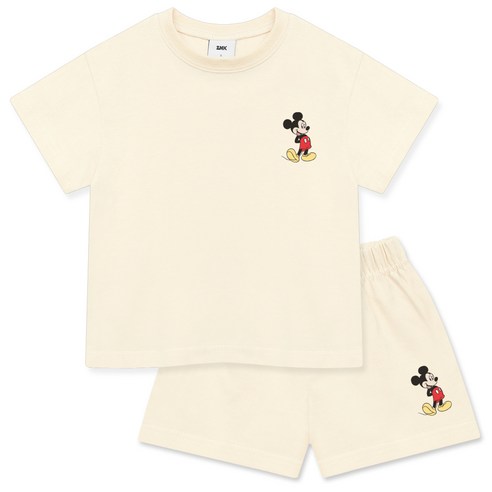 골든래빗 아동용 여름 D 반팔 꼬미 미키 상하의 세트