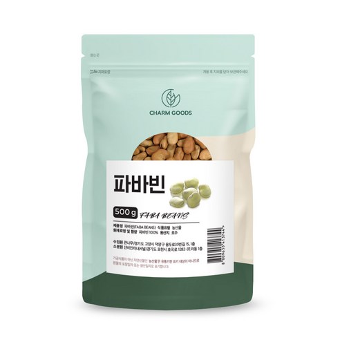 참굿즈 파바빈, 1개, 500g