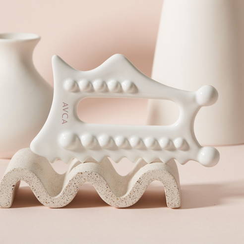 아브카 세라믹 힐링 페이스 바디 마사지 괄사, 1개