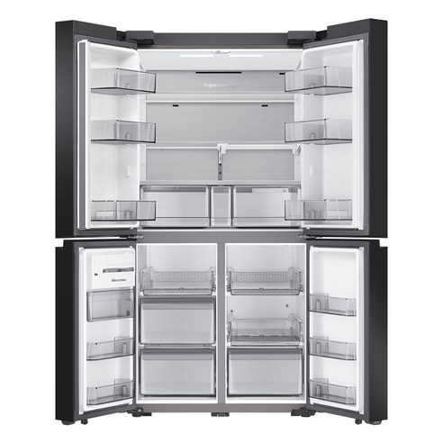 Samsung Bespoke 4-Door Refrigerator Glass 875L: A luxurious and spacious refrigerator for large families