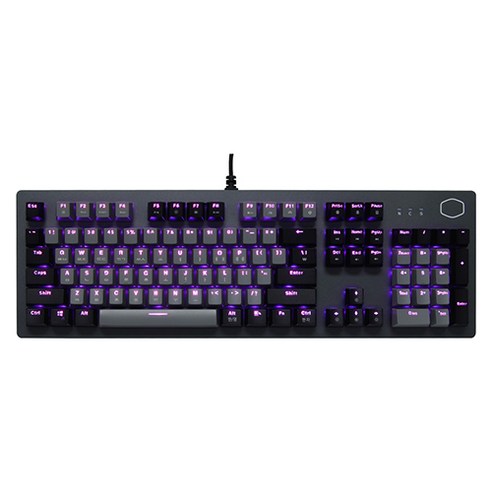 쿨러마스터 CK352 Gaming Mechanical Keyboard, 스페이스 그레이(적축), 일반형