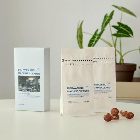 식기세척기 내부 얼룩과 냄새 제거